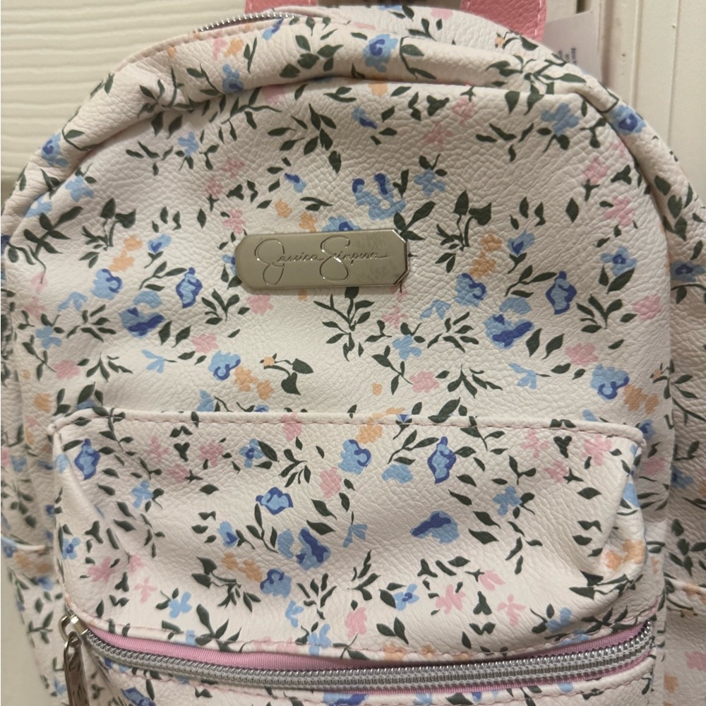 Floral Pink Women's Backpack - Picture 8 of 8